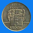 5 krooni / reverse